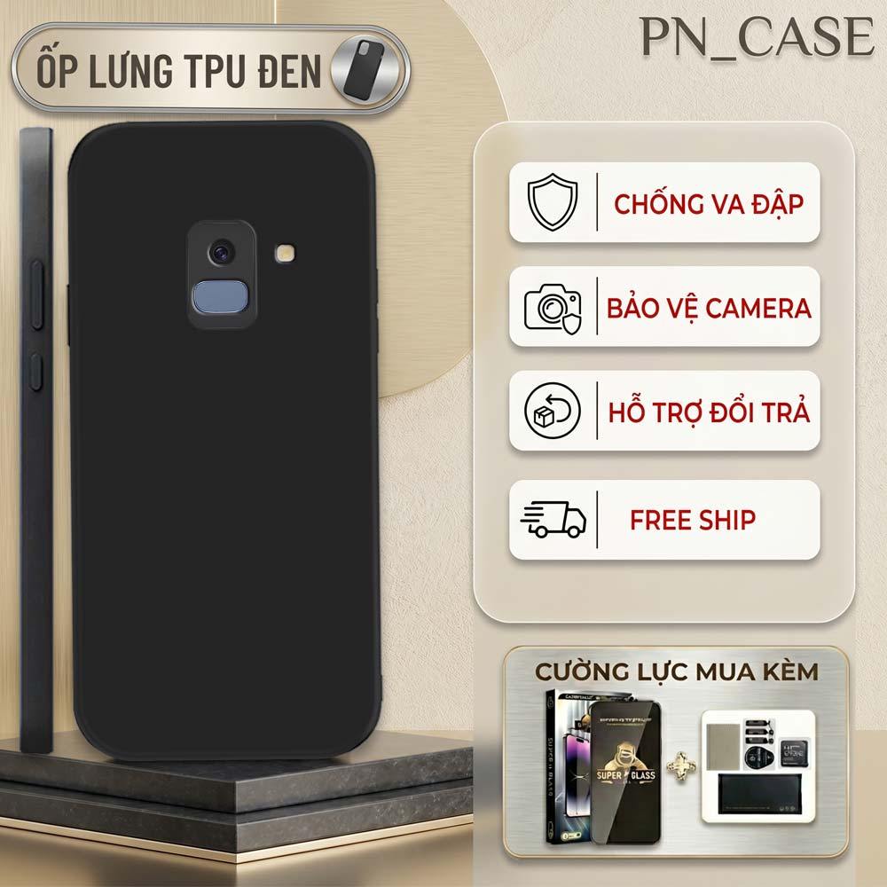 Ốp lưng Samsung A8 2018 / A8 Plus / A8+ TPU chống sốc, mềm bảo vệ camera, ốp lưng siêu rẻ silicon