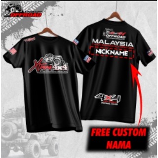 Áo thun in hình 4X4 OFFROAD Microfiber Jersey