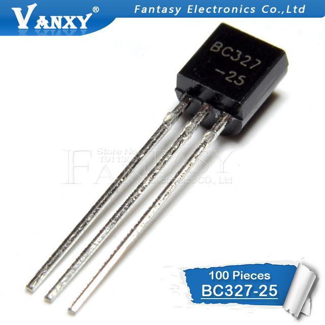 100 chiếc BC327-25 TO-92 BC327 TO92 327-25 bóng bán dẫn triode mới