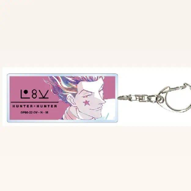 Hunter×hunter Gon Freecss Killua Zaoldyck Kurapika Key Chain Bags Charms Buckle Hanging Face Móc Khó
