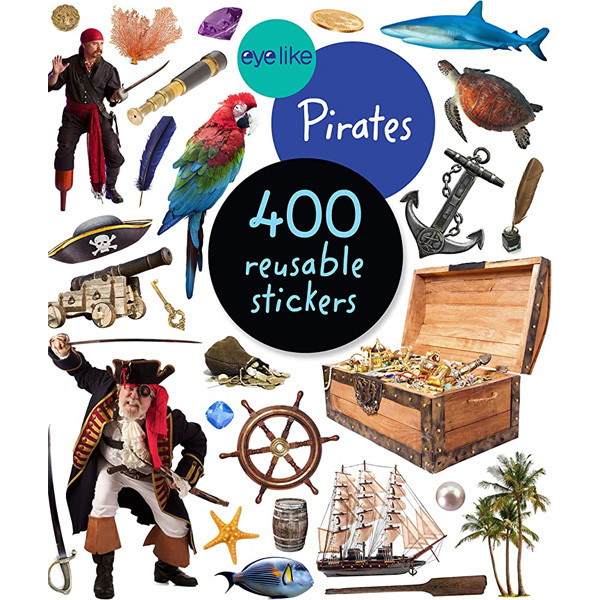 Sách Eyelike Stickers: Pirates
