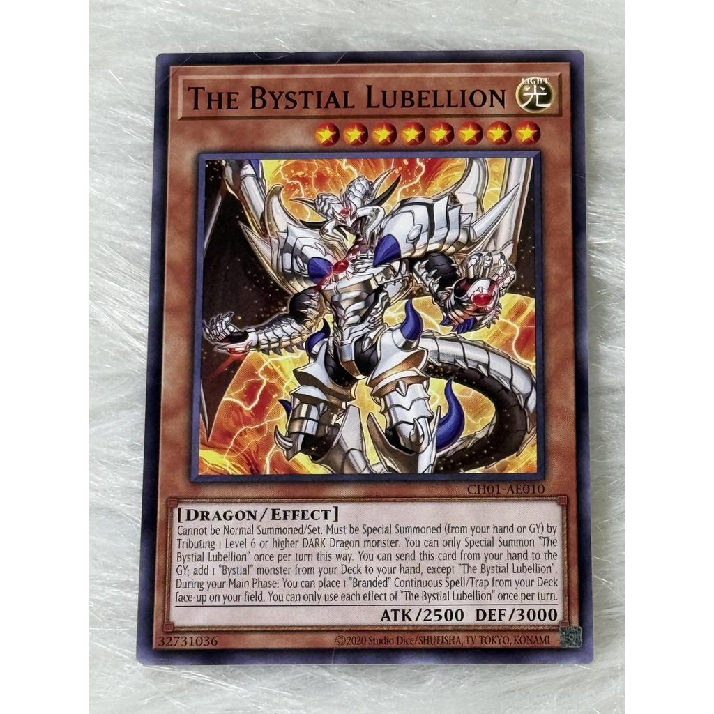 Thẻ bài Yugioh Tiếng Anh chính hãng: The Bystial Lubellion (CH01-AE010 )
