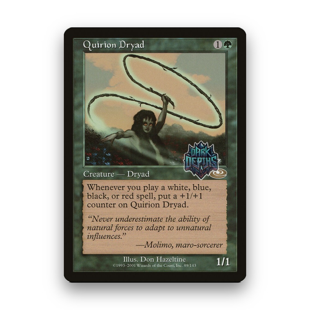[MTG] Quirion Dryad (89) [PLS] [XANH] [RARE] | Phép thuật tập hợp