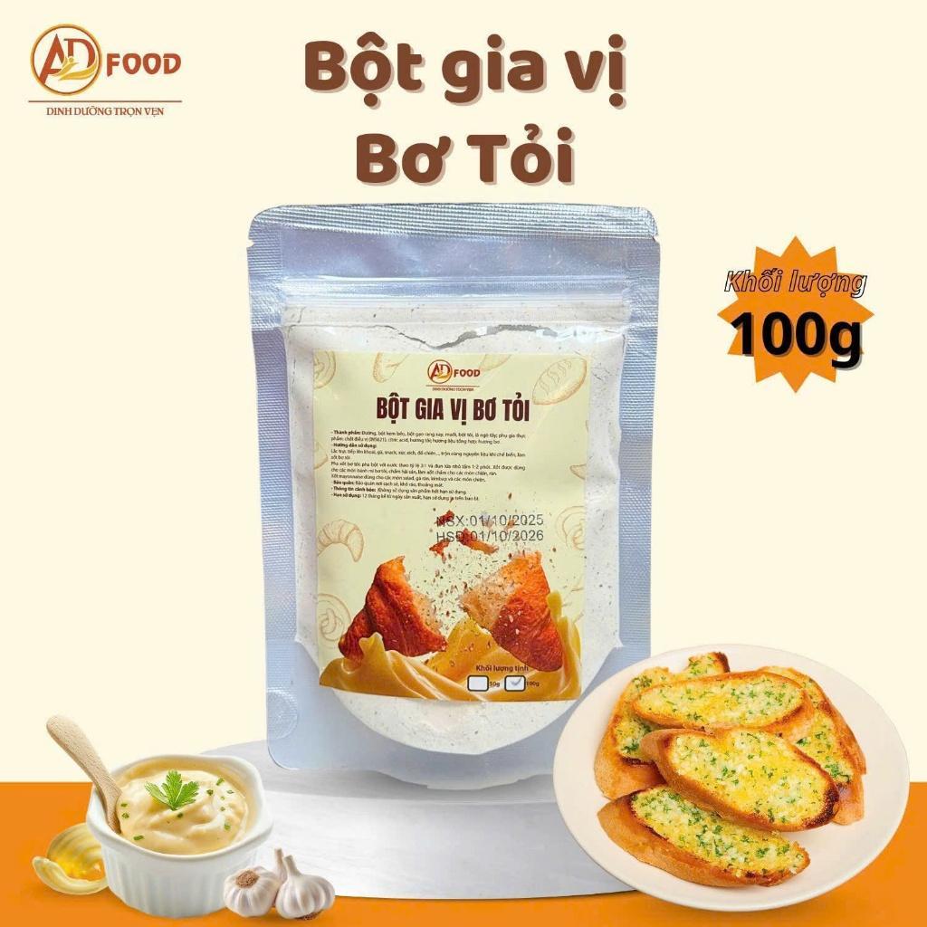50g Bột gia vị bơ tỏi - Hòa Quyện hài hòa Hương Bơ Và Tỏi