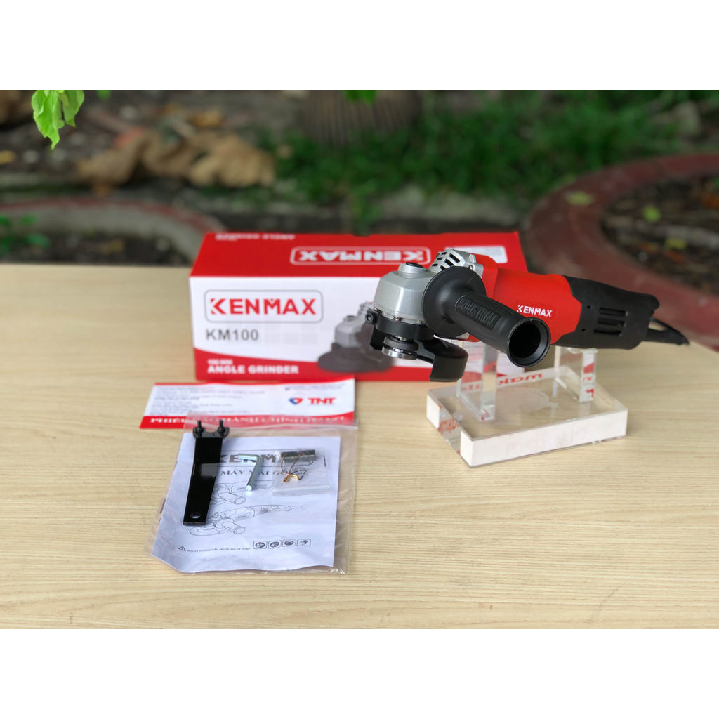 MÁY MÀI (CÔNG TẮC ĐUÔI) 100MM 850W KM100 KENMAX - HÀNG CHÍNH HÃNG