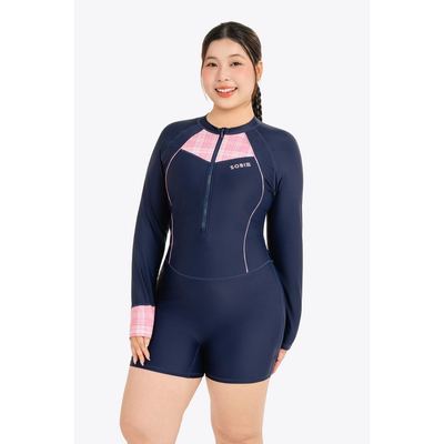 Đồ bơi nữ SOBIE liền thân tay dài chống nắng Chubby Lynn