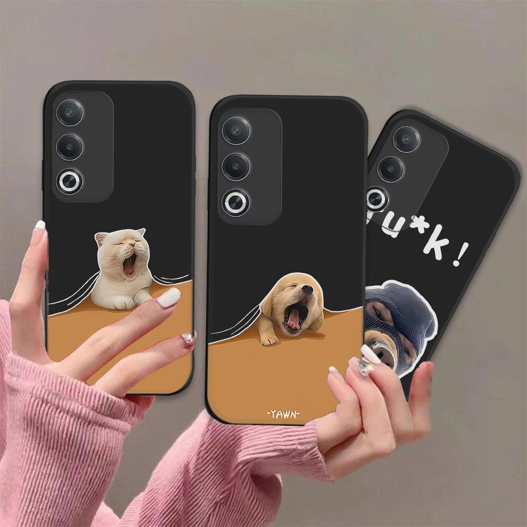 Ốp lưng Oppo A5 / A5 Pro / A5i / A5i Pro in hình meme hài hước, thỏ đeo kính