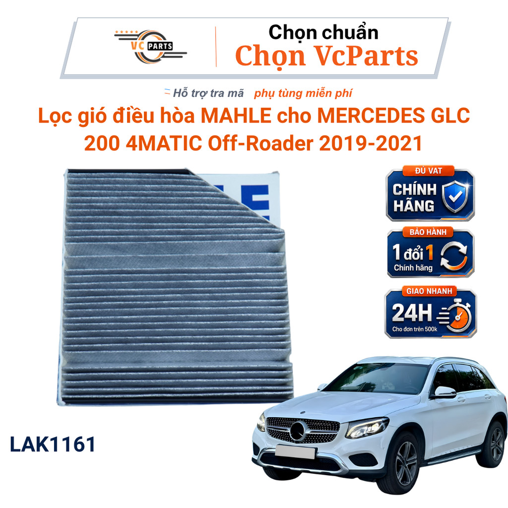 Lọc Gió Điều Hòa MAHLE Mã LAK1161 Cho Mercedes GLC 200 4MATIC Off-Roader 2019-2021