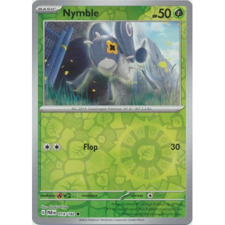 Thẻ Bài Pokemon Nymble - 014/182 - Common Reverse Holo