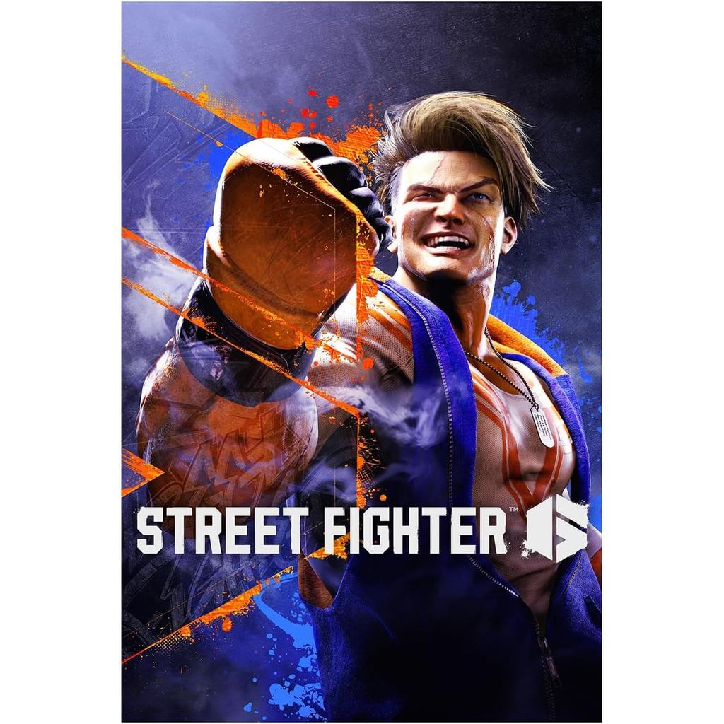 Sf6 Poster Street Fighter 6 Poster In Hình Trang Trí Phòng Ngủ Vải Lụa Cho Nghệ Thuật Treo Tường In 