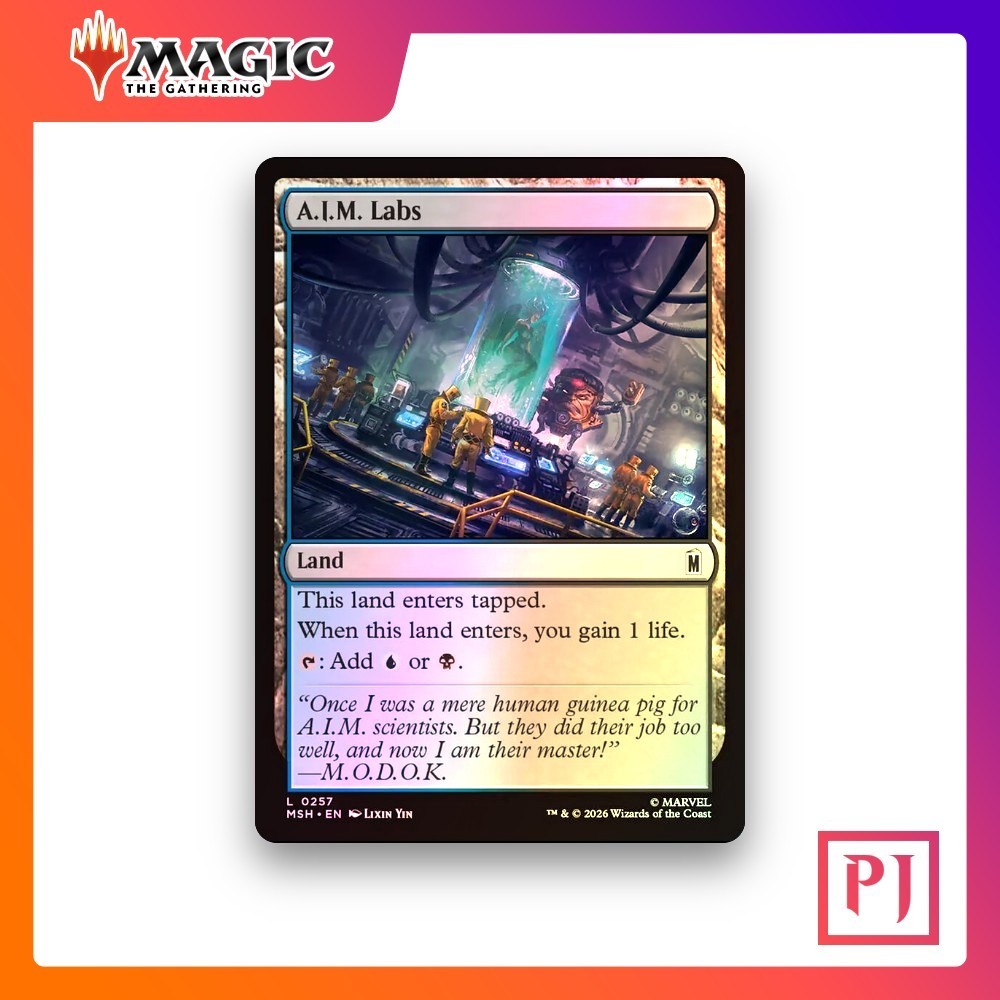[MTG] A.I.M. Labs (257) [MSH] [LAND] [COMMON] | Phép thuật tập hợp
