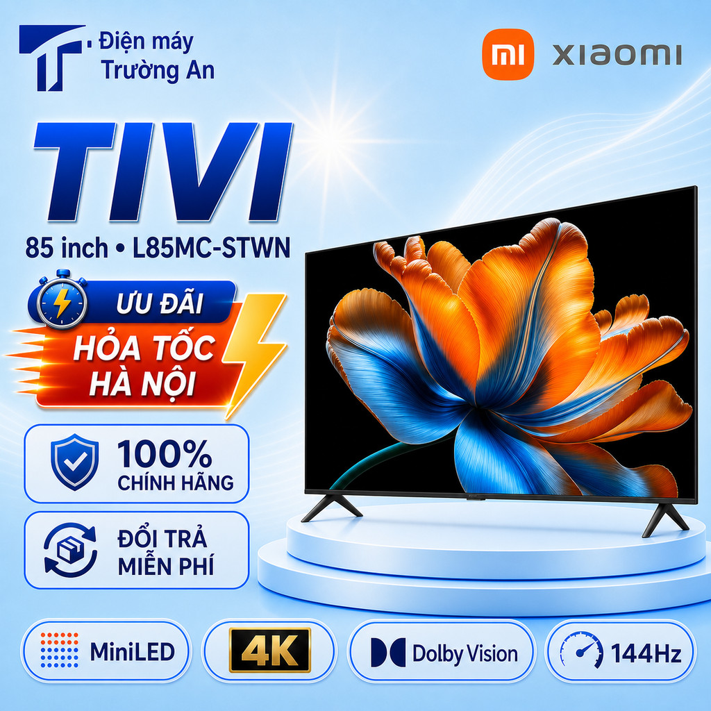 Google Tivi Xiaomi S Pro Mini LED 85 inch L85MC-STWN 4K 144Hz