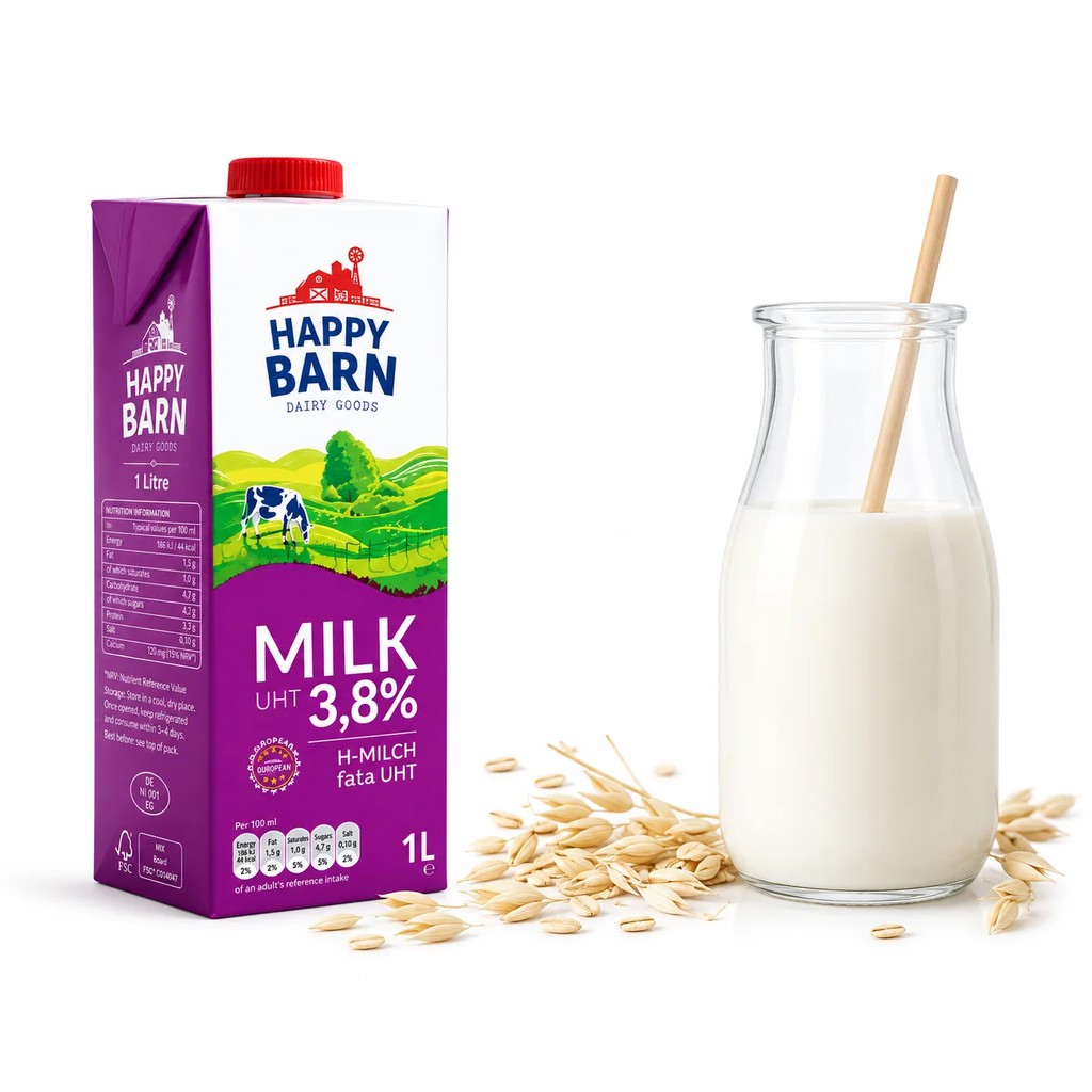 Sữa tươi nguyên kem Happy Barn