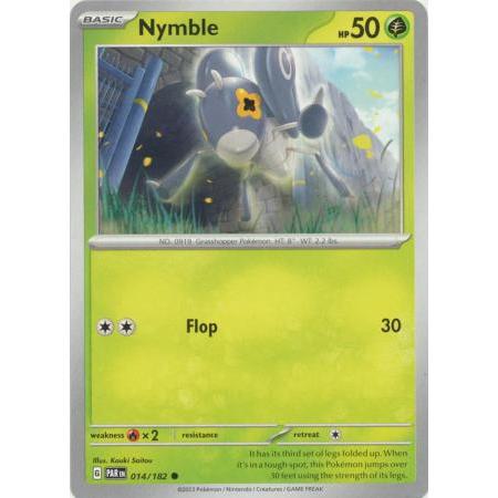 Thẻ Bài Pokemon Nymble - 014/182 - Common