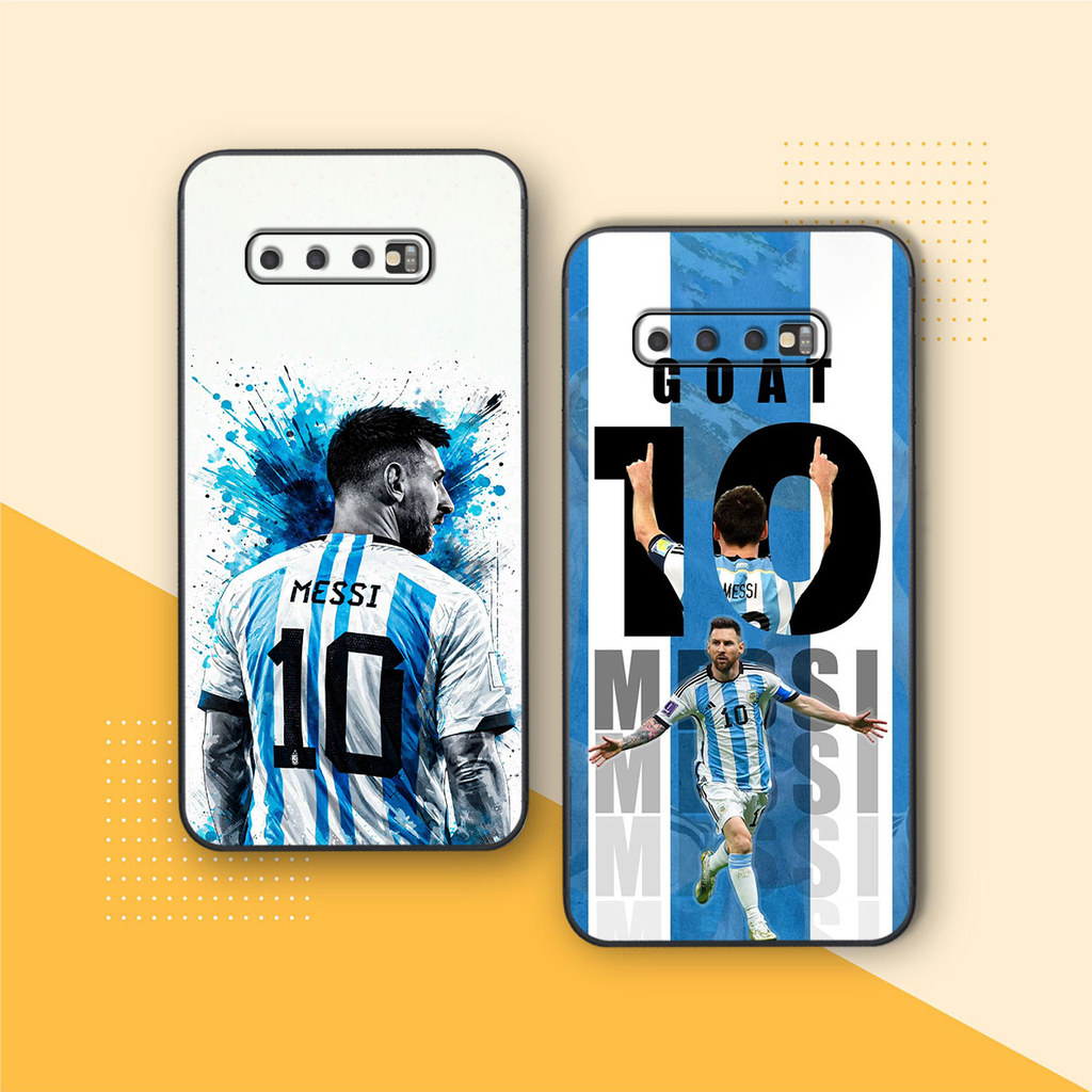 Ốp lưng Samsung S10 / S10 5G / S10 Plus / S10+ hình Messi Ronaldo siêu đẹp