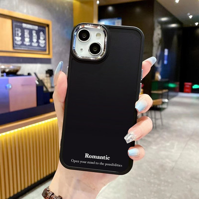Suntaiho lãng mạn gradient thẩm mỹ Kem viền in hình Ốp lưng TPU chống sốc cho iPhone 17-11 X XS XR Pro Max Plus