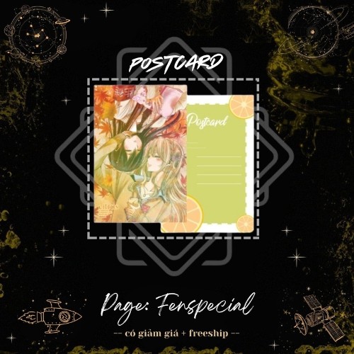 [CHỈ PHỤ KIỆN] Postcard - Citrus - Tập 9 - Bản Đặc Biệt - Đánh Dấu Trang - F Bookmark