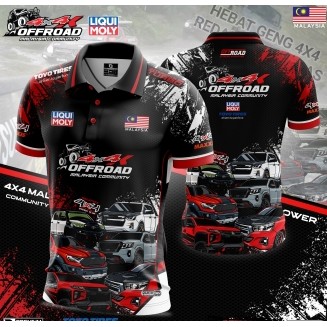 Áo thun in hình 4X4 OFFROAD Microfiber Jersey