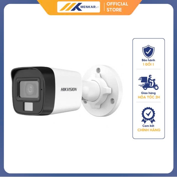 Camera Hikvision DS-2CE16D0T-EXLPF, Thân trụ HDTVI 2MP