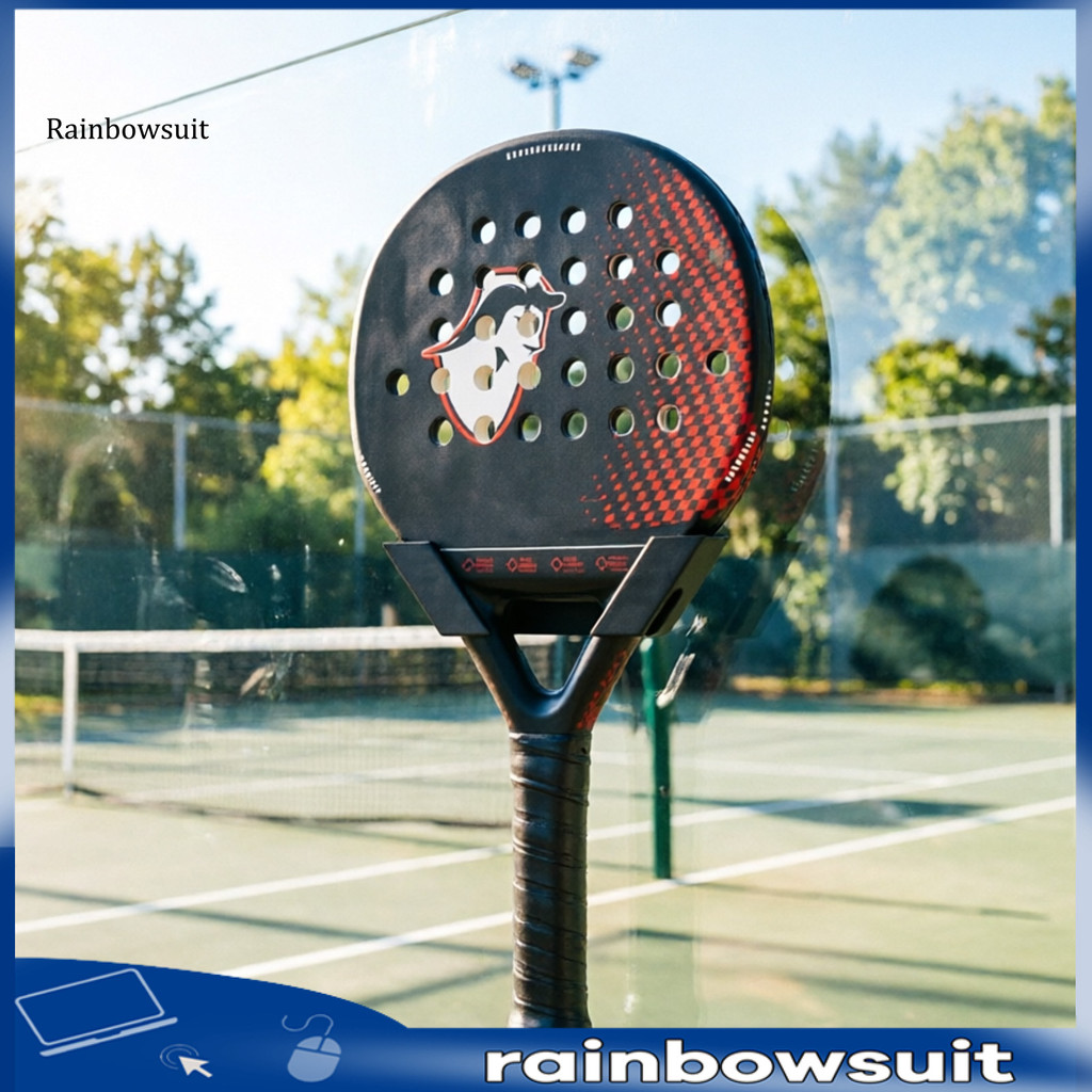 RA- Padel Vợt Giá Đỡ Có Hút Ly Thủy Tinh Hàng Rào Padel Tennis Vợt Gắn Hàng Rào Kim Loại Đa Năng Pad