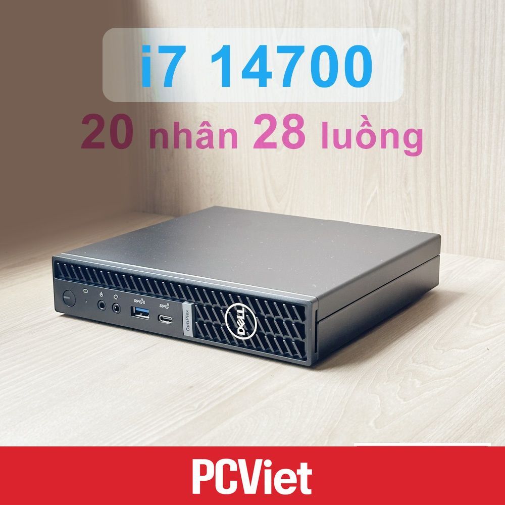 [Đúng hình] Mini PC Dell Optiplex Plus 7020 micro desktop - i7 14700