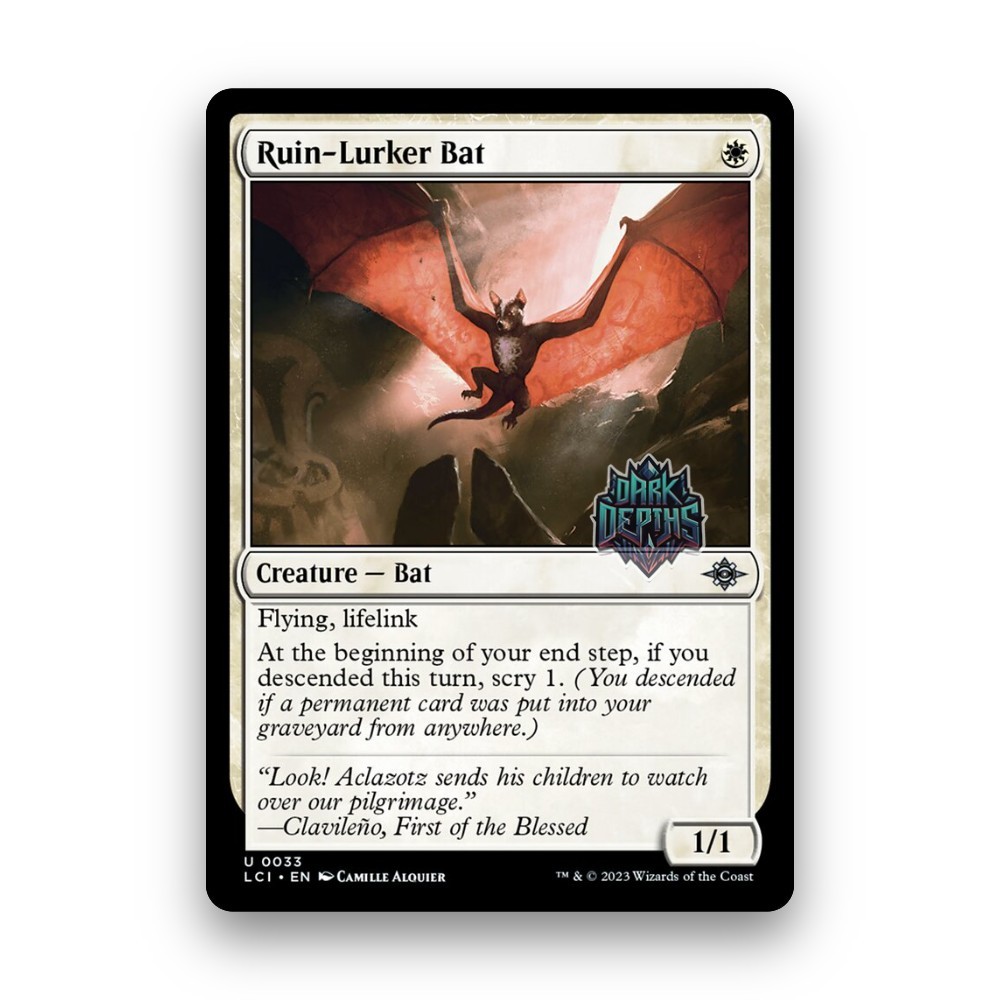 [MTG] Dơi Ruin-Lurker (33) [LCI] [TRẮNG] [UNCOM] | Phép thuật tập hợp