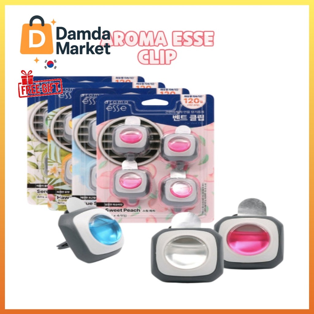 YANKEE CANDLE Kẹp thơm AROMA ESSE 4 nến yankee 120 giờ