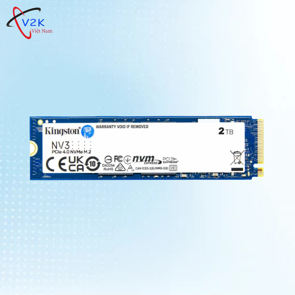 Ổ cứng SSD Kingston NV3 500GB / 1TB/ 2TB Nvme Gen 4x4 - BH36TH