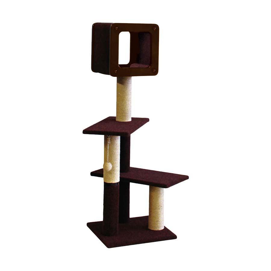 [120cm] Tháp Mèo Cào Móng Cattyman Cat Tree H120