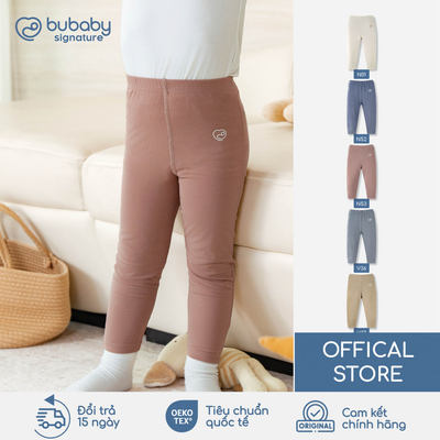 Quần legging dài BU Baby, quần legging trẻ em, quần legging bé trai bé gái legging ấm áp | SVS410000