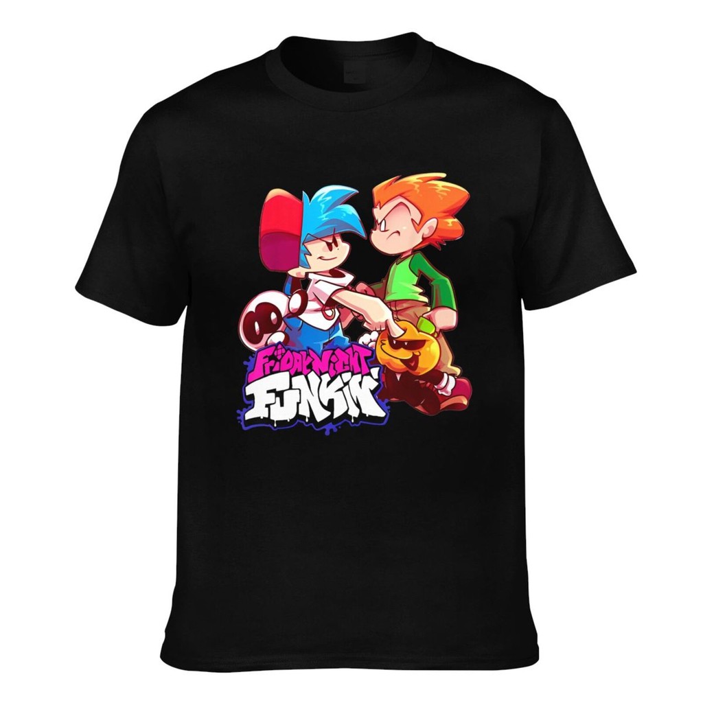 Mùa hè Cool Tee Friday Night Funkin Boyfriend And Pico Áo thun nam chất lượng tốt