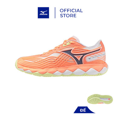 Giày Tennis Nữ WAVE ENFORCE TOUR AC Hồng Cam San Hô - 61GA260155