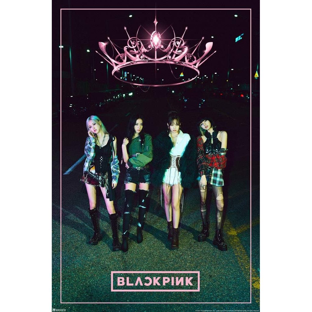 Blackpink Merced The Album Crown Group Photo Rose Lisa Jisoo Jennie Kpop Merch Kill This Love Cool W