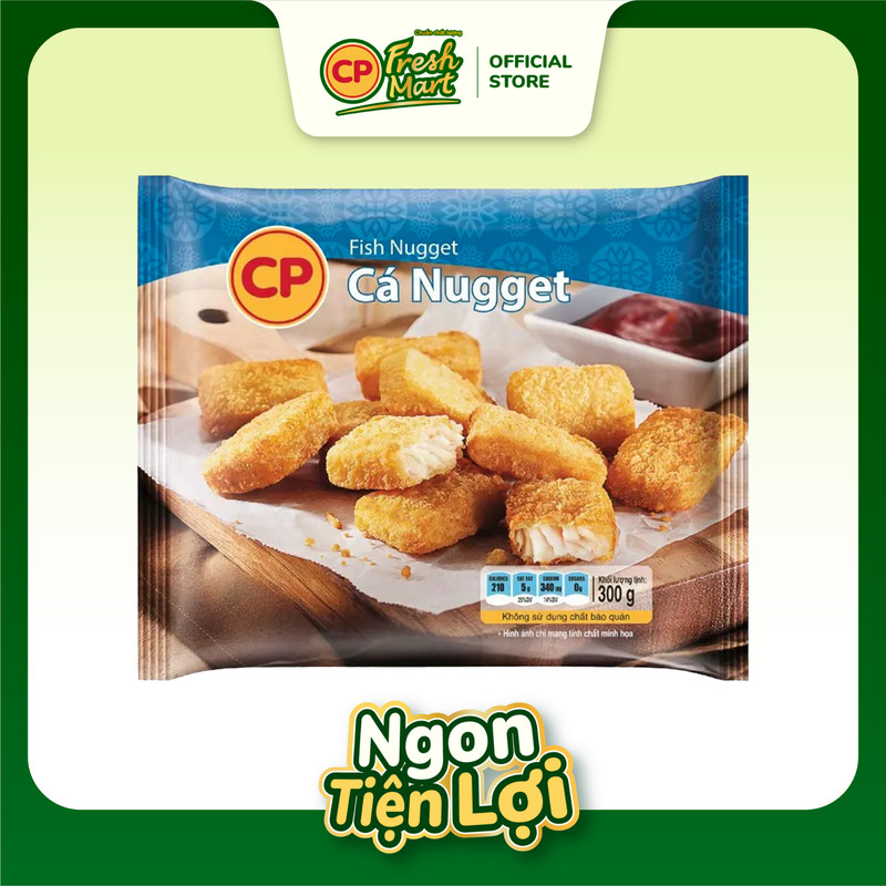 Cá miếng tẩm bột Nugget 300g