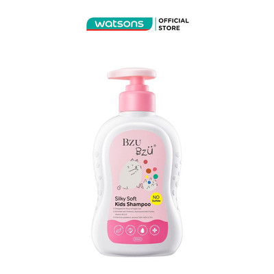 Dầu Gội Trẻ Em Bzu Bzu Silky Soft Kids Shampoo Mềm Mượt 350ml