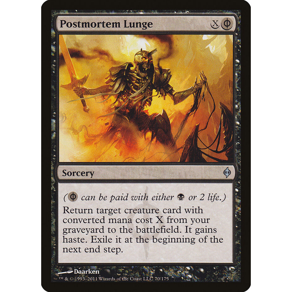 Thẻ tập hợp Lunge Magic sau khi chết [MTG]