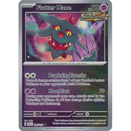 Thẻ Bài Pokemon Flutter Mane - 096/191 - Uncommon Reverse Holo