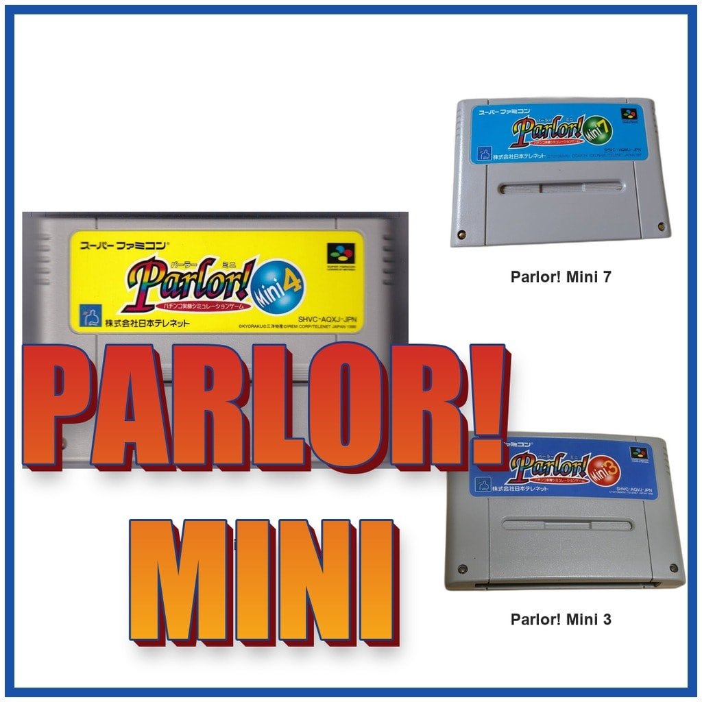 Parlor Mini Parlor Mini Pachinko 4/7/3 SFC SNES Super Famicom Used Tested Working