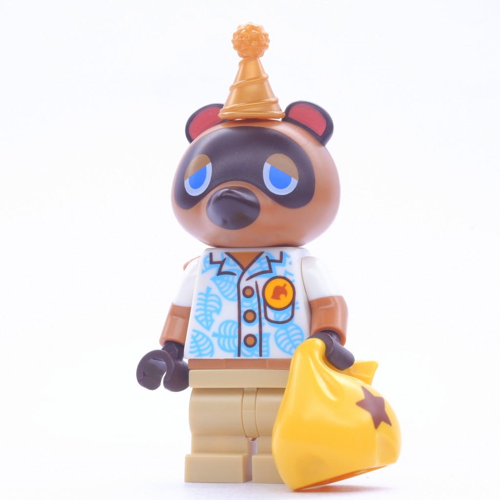 Ploybrick |Hàng| Tom Nook kèm túi ❈ 77050 | 1 Động Vật Vượt Qua