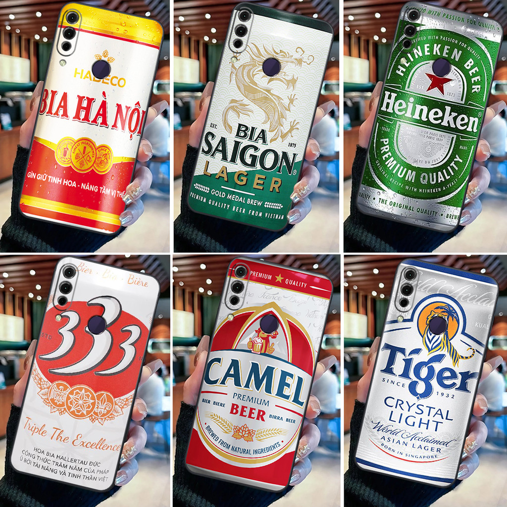 Ốp lưng Vsmart Joy 3 / Joy3 dẻo đen viền đen in vỏ lon bia đẹp,cá tính,bảo vệ camera