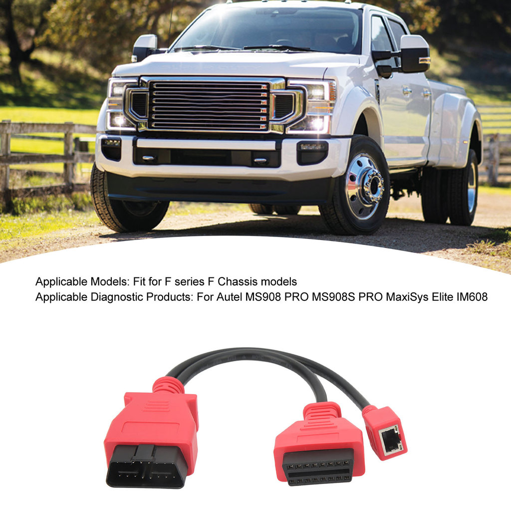 Đầu nối cáp lập trình vchoth Bộ chuyển đổi Ethernet OBD2 cho khung gầm Autel MS908 PRO MS908S MaxiSy