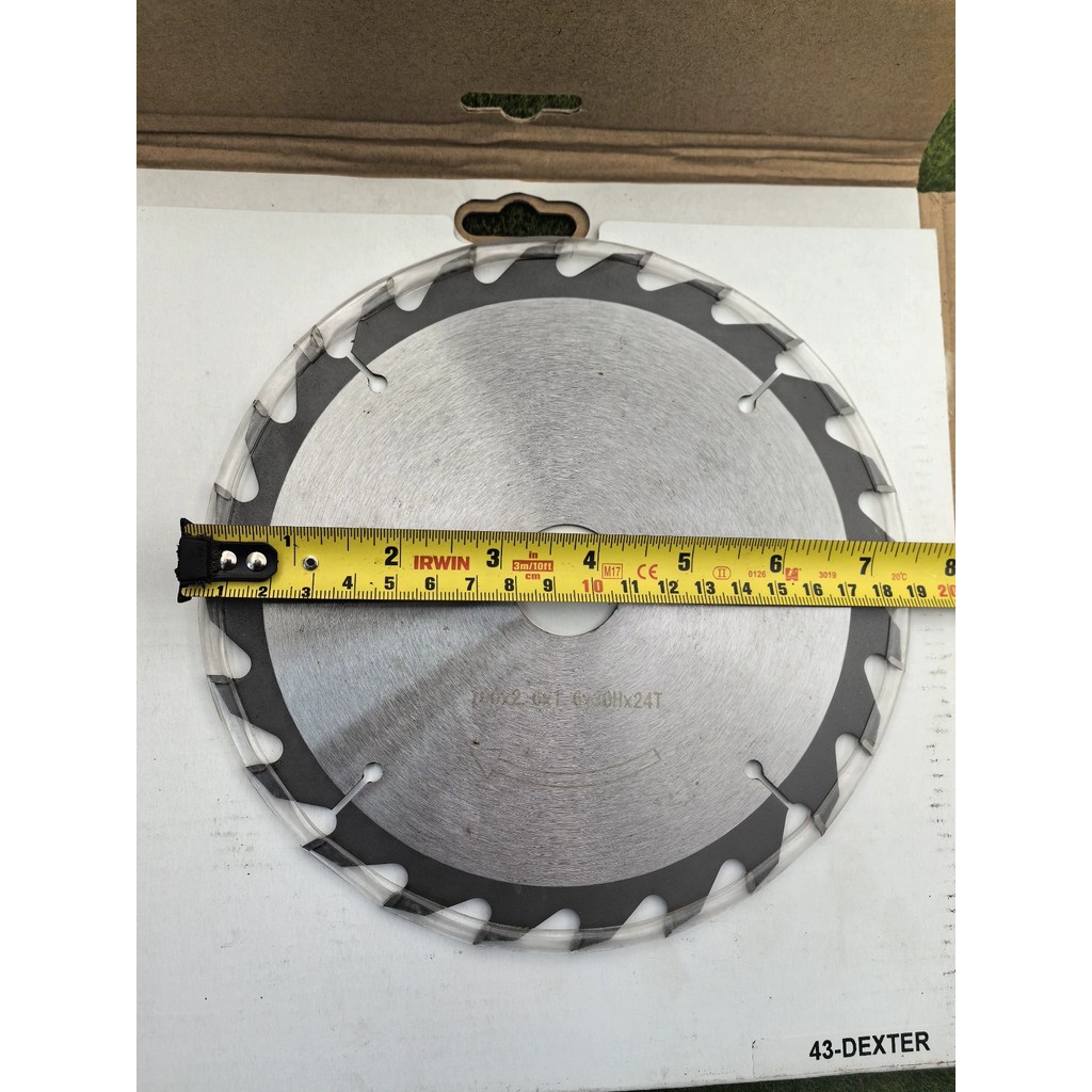 Lưỡi cưa DEXTER Kích thước 190mm 24T Lỗ trục 30mm Mã 43-DEXTER