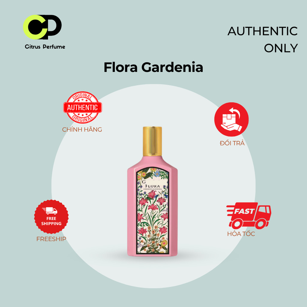 10ml GuFlora GorgeousGardenia EDP | Nước hoa | Citrus Perfume