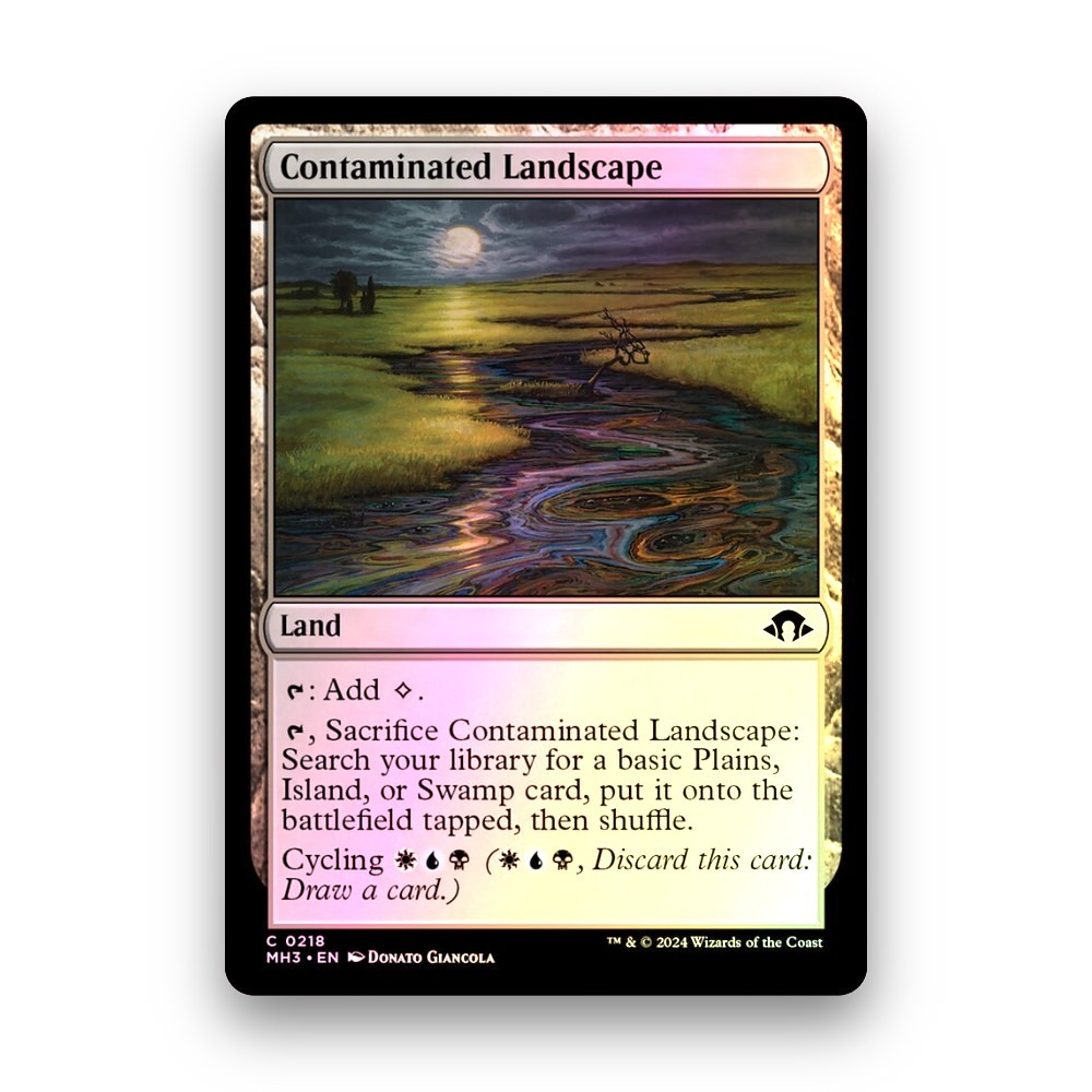 [MTG] Phong cảnh ô nhiễm (218) [MH3] [LAND] [COMMON] | Phép thuật tập hợp