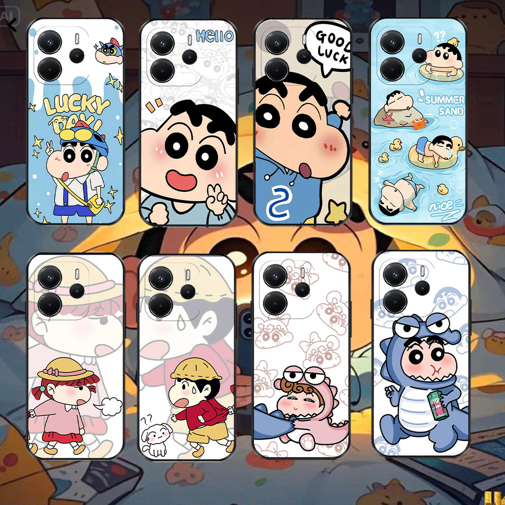 Ốp lưng Redmi note 14 4G Note 14 5G Note 14 Pro 4G Note 14 Pro 5G Note 14 Pro Plus in hình shin cậu 