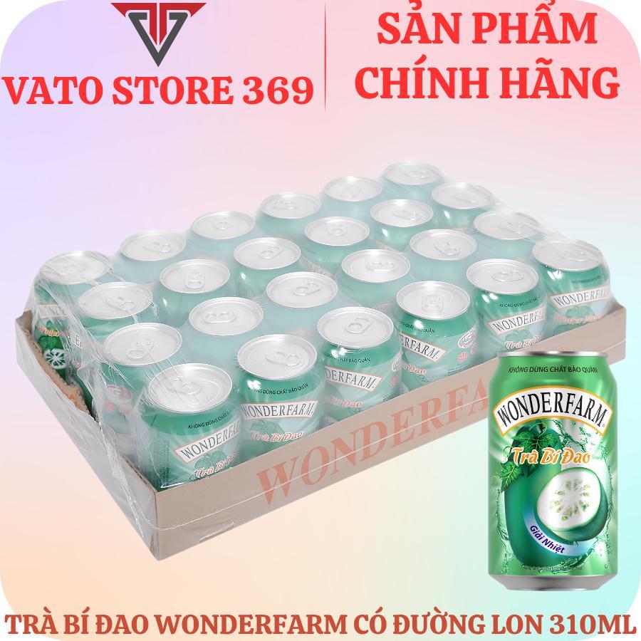 Trà bí đao WONDERFARM lon 310ml