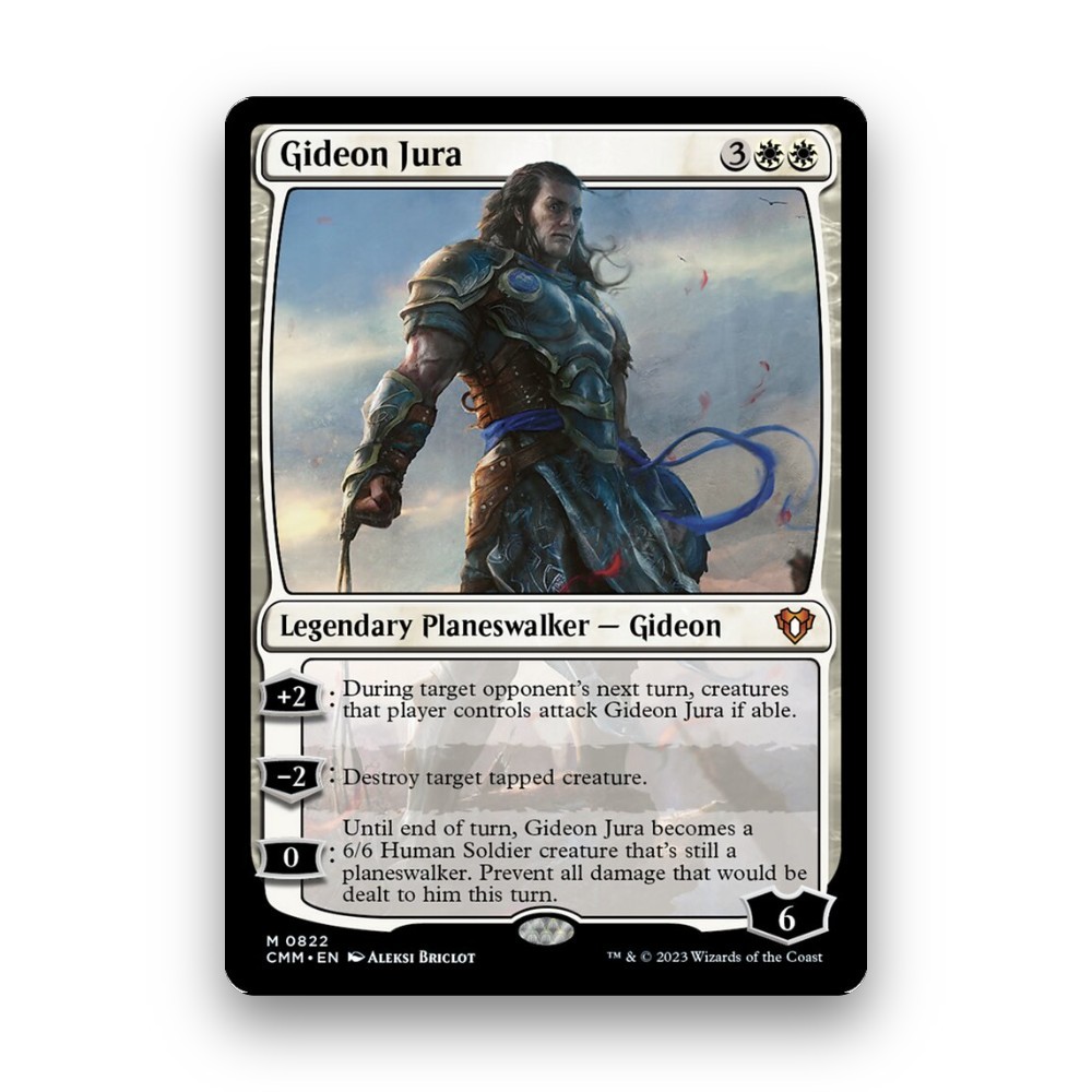 [MTG] Gideon Jura (822) [CMM] [TRẮNG] [MYTHIC] | Phép thuật tập hợp