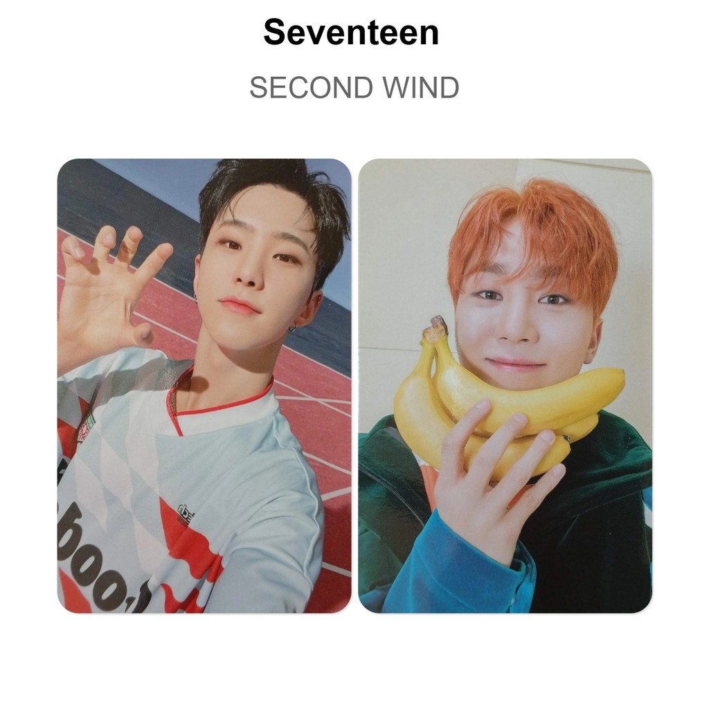 Seventeen SEUNGKWAN HOSHI KPOP CHÍNH THỨC Photocard