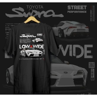 Áo thun sợi nhỏ Toyota Supra Mk5