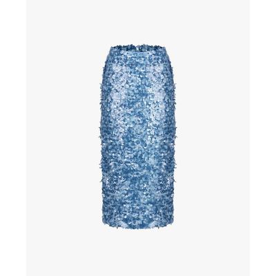 GIGI - Chân váy phom suông midi đính sequin_G3302S252372-24